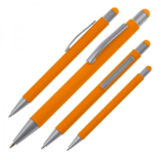 Długopis metalowy touch pen SALT LAKE CITY Pomarańczowy 093410 (1)