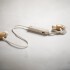 Bambusowe bezprzewodowe słuchawki douszne neutralny V0180-00 (3) thumbnail