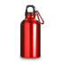 Bidon, butelka sportowa 400 ml z karabińczykiem czerwony V4659-05  thumbnail