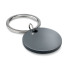 Okrągły brelok na klucze Czarny MO8876-03  thumbnail