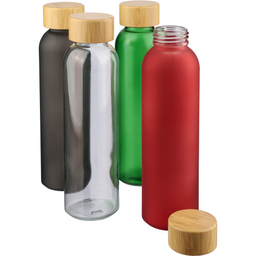 Szklana butelka 500 ml Czerwony VB111-05 (1)