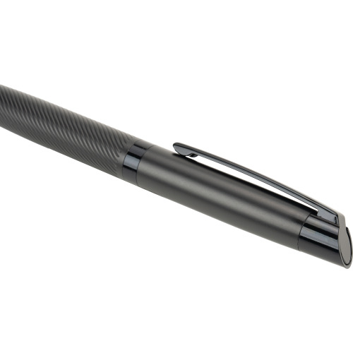 Notatnik A5 w linie z długopisem metalowym CHANTAL Pierre Cardin Czarny B4016700IP303 (18)