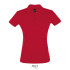 PERFECT Damskie POLO 180g Czerwony S11347-RD-XXL  thumbnail