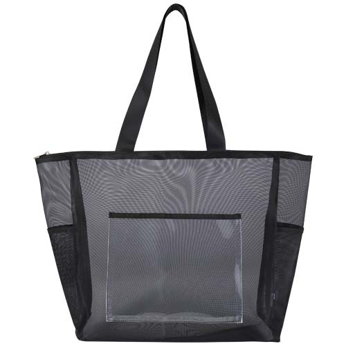 Mesh torba na zakupy 23 l z recyklingu z certyfikatem GRS Czarny 13013890 (1)