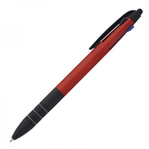 Długopis plastikowy 3w1 BOGOTA czerwony 045805 (3)