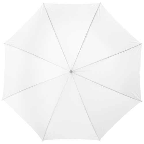 Parasol automatyczny Lisa 23'' z drewnianą rączką Biały 19547890 (4)