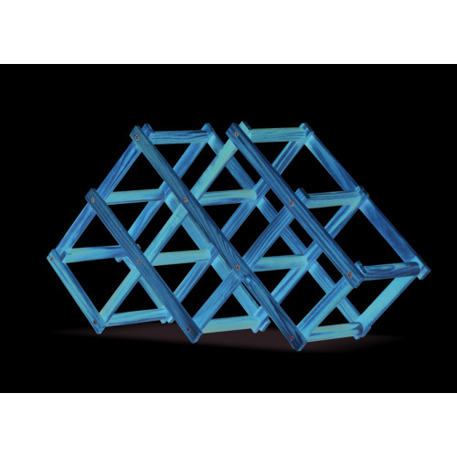 Drewniany stojak na wino Drewna MO6269-40 (1)