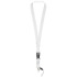 Smycz Sagan z odczepianą klamrą, uchwyt do telefonu Biały 10250802  thumbnail