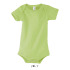 BAMBINO Dziecięce body 180g-WH-XXS Apple Green S00583-AG-XXS  thumbnail