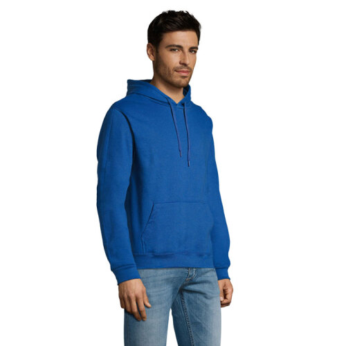 SNAKE sweter z kapturem Niebieski S47101-RB-M (2)