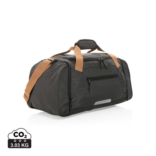 Torba sportowa, podróżna AWARE™ RPET Urban Czarny P707.091 