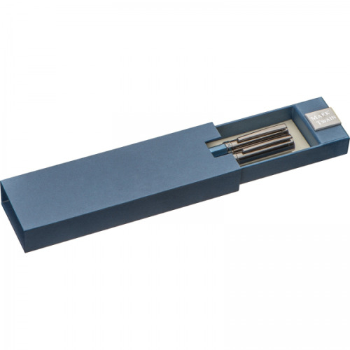 Zestaw piśmienny długopis i pióro kulkowe Mark Twain CHRISTIAN Granatowy 1390344 (4)