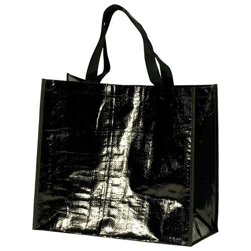 Torba na zakupy laminowana 120 g PP / Marketbag Czarny IP31102611 