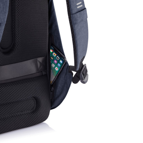 Bobby Hero XL, plecak na laptopa do 17" i tablet do 12,9", chroniący przed kieszonkowcami, wykonany z RPET granatowy V0997-04 (7)