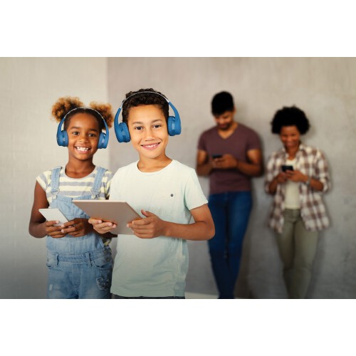 Słuchawki bezprzewodowe dla dzieci Motorola JR300 niebieski P329.555 (4)