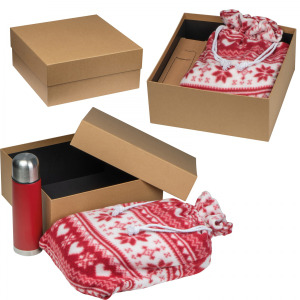 Zestaw termos 500 ml i koc świąteczny WALTRAUD