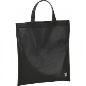 Torba non-woven z krótkimi uszami 80g/m2 PELAGIA Czarny