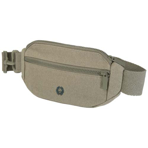 Crescent torba typu crossbody Aware™ z recyklingu o gramaturze 500 g/m² Zielony 12074561 (1)