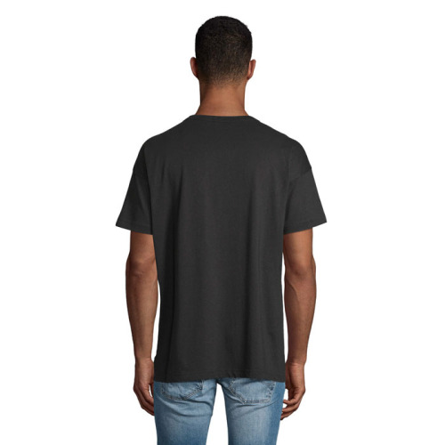 BOXY MEN T-SHIRT OVERSIZE Deep Black S03806-DB-L (1)