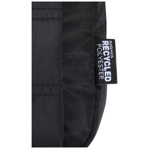 Puffer torba biodrowa z certyfikatem GRS z recyklingu, 1,5 l Czarny 13011890 (5)