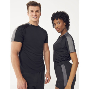 Koszulka Unisex Sportowa Szybkoschnąca - Navy & Sky