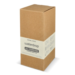 Termiczna butelka uniwersalna Waterdrop z ustnikiem 600 ml