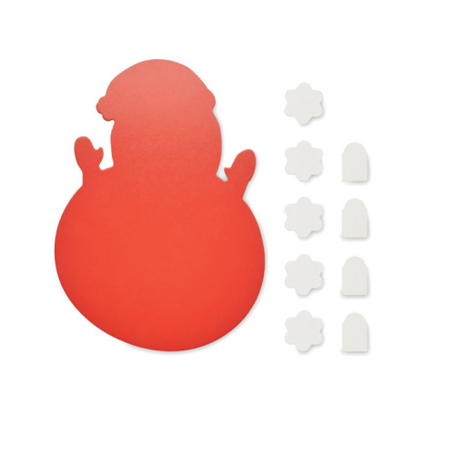 Świąteczna gra kółko i krzyżyk Czerwony CX1568-05 (1)