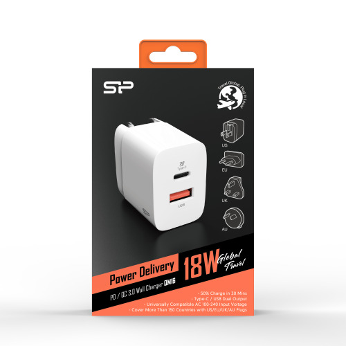 Ładowarka sieciowa QM16 SILICON POWER Biały EG834006 (5)