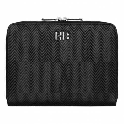 Teczka konferencyjnaA5 Herringbone Black Czarny HTM106A (1)