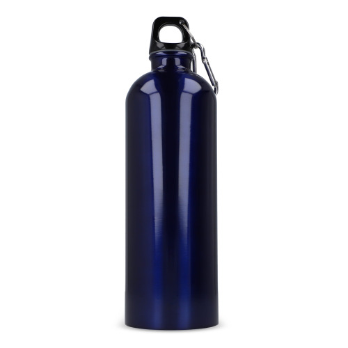 Jednościenna butelka R-SS z karabińczykiem 750ml Ciemnoniebieski LT98739-N0010 (3)