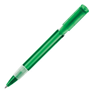 Długopis S40 Grip przejrzysty Transparentny / zielony
