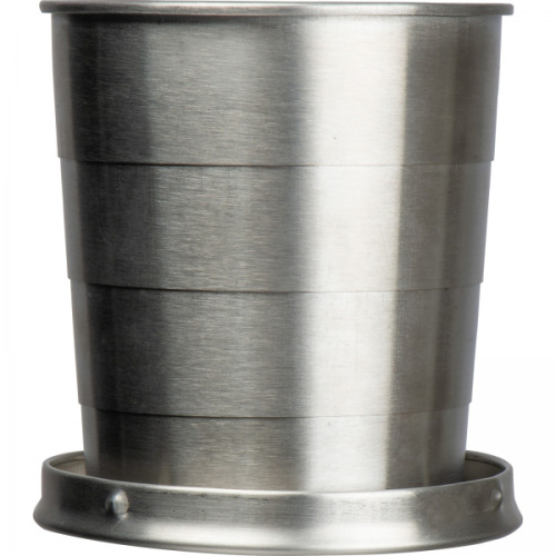 Kubek stalowy składany 250 ml HEATHER Szary 8399207 (5)