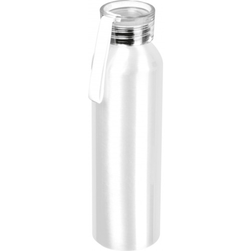 Butelka z aluminium z recyklingu CORK 600 ml Biały 424706 