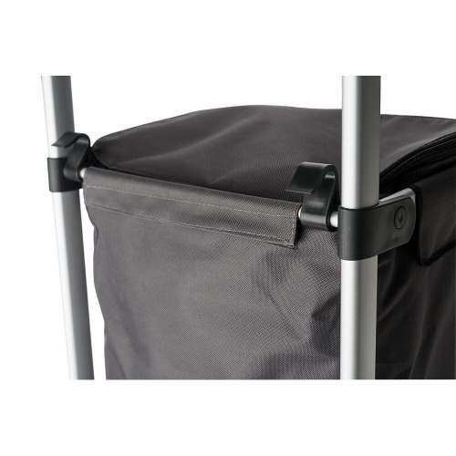 Wózek poliestrowy, torba termoizolacyjna Szary V9435-19 (5)