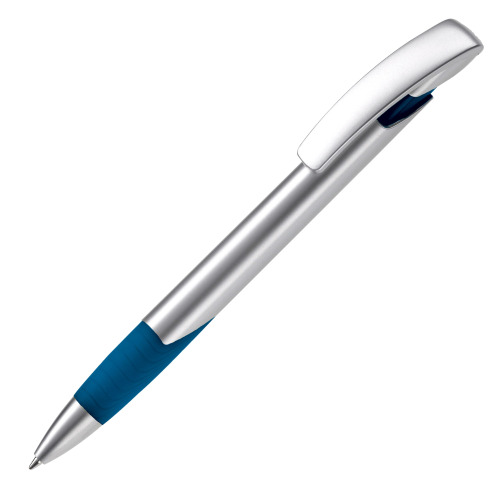 Długopis Zorro srebrny Srebrny / ciemnoniebieski LT87938-N0510 