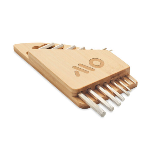 Zestaw kluczy imbusowych drewna MO6682-40 (5)