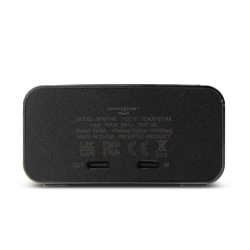 Bezprzewodowa ładowarka Xoopar Reddi Charge PD z zegarem Ciemnoszary LT41315-N0060 (6)