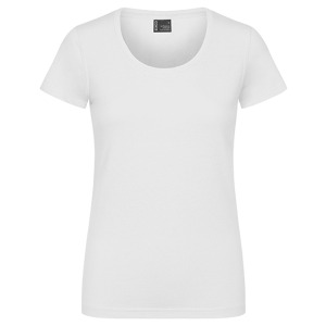 Damski T-shirt Slim Mieszanka Bawelny Poliestru