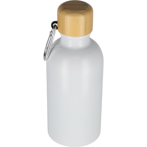 Butelka metalowa 400 ml MARILYN Biały 8497206 