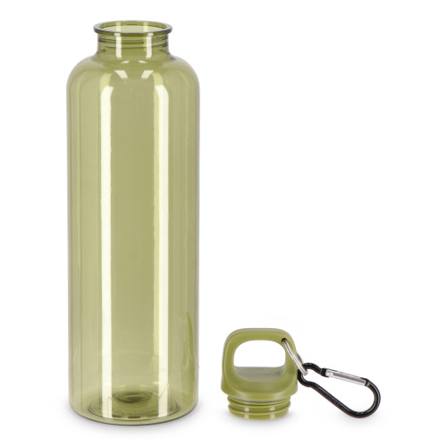 Butelka na wodę Noa R-PET 750 ml Przezroczysty Transparentny / Oliwkowa zieleń LT98914-N0443 (3)