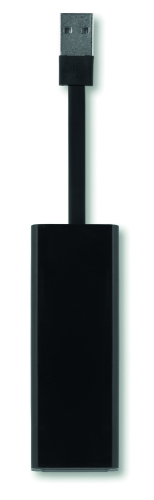 Hub USB / uchwyt na telefon czarny MO8937-03 (1)