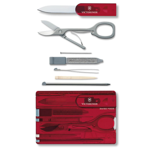 SwissCard Classic Victorinox Czerwony 07100T65 