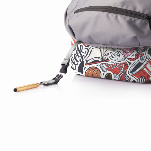 Bobby Soft "Art" plecak chroniący przed kieszonkowcami Niebieski P705.868 (9)