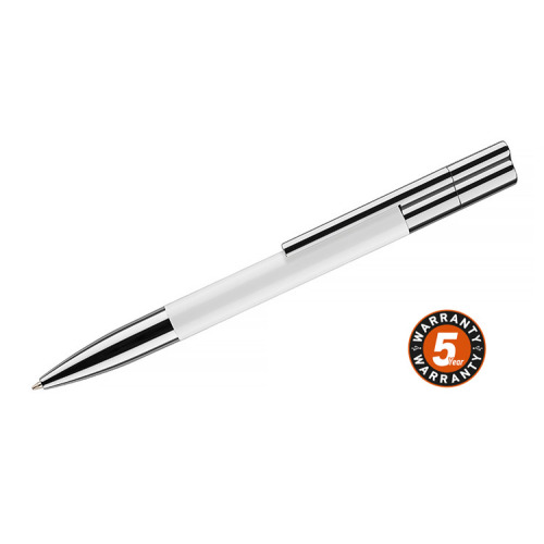 Długopis z pamięcią USB BRAINY 16 GB Biały 44300-01 