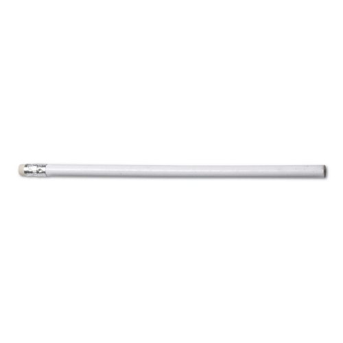 Ołówek z gumką biały V6107-02 