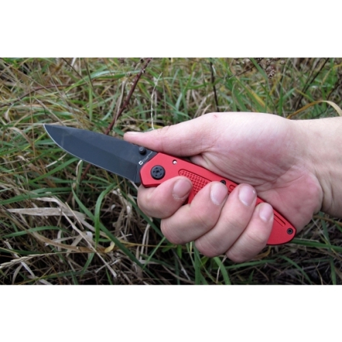 Nóż kieszonkowy Schwarzwolf MATRIX Czerwony F1901000SA305 (1)