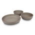 Zestaw do serwowania InSideOut 3-częściowy Runa, wykonany z R-PET Taupe LT57310-N0058 (2) thumbnail