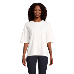 BOXY WOMEN T-SHIRT OVERSIZE Off-White