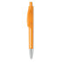Przyciskany długopis przezroczysty pomarańczowy MO8813-29  thumbnail