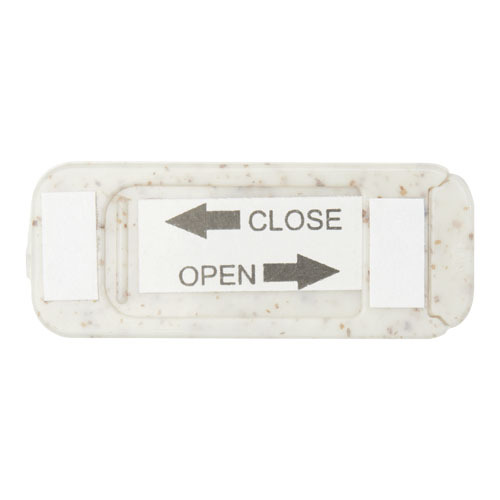 Kushi zasłonka kamerki internetowej ze słomy pszennej Beżowy 12424602 (3)